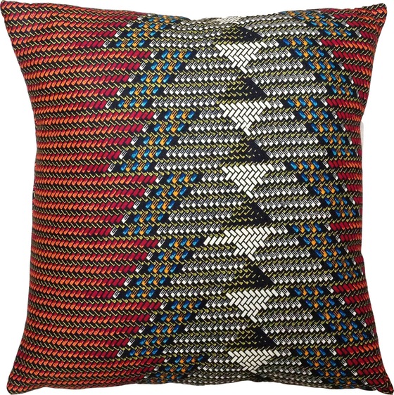 Image of CHEVRON African Wax Print Pillow Covers