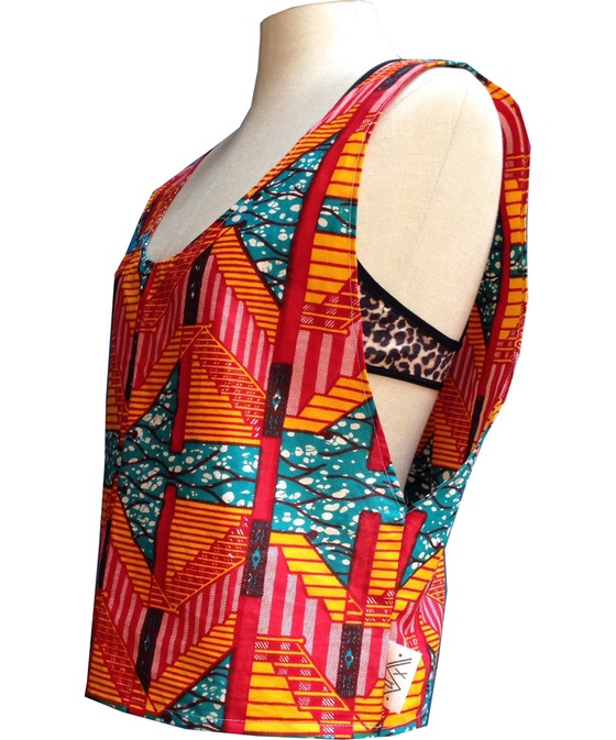 Image of Santa Fe Crop Peep Tunic