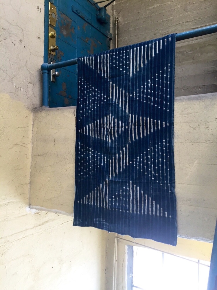 Image of SIERRA Vintage Indigo throw