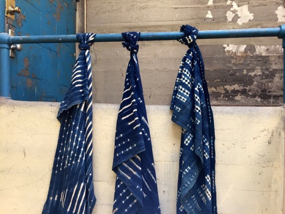 Image of SIERRA Vintage Indigo throw