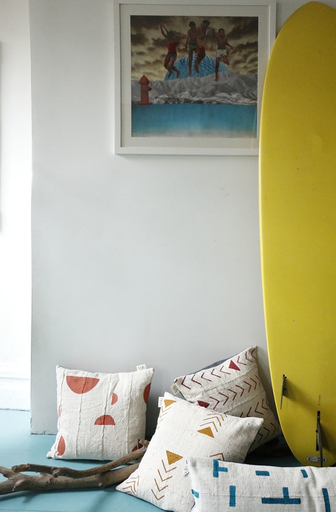 Image of LeCorb Mudcloth Pillow Cover (de)constructed