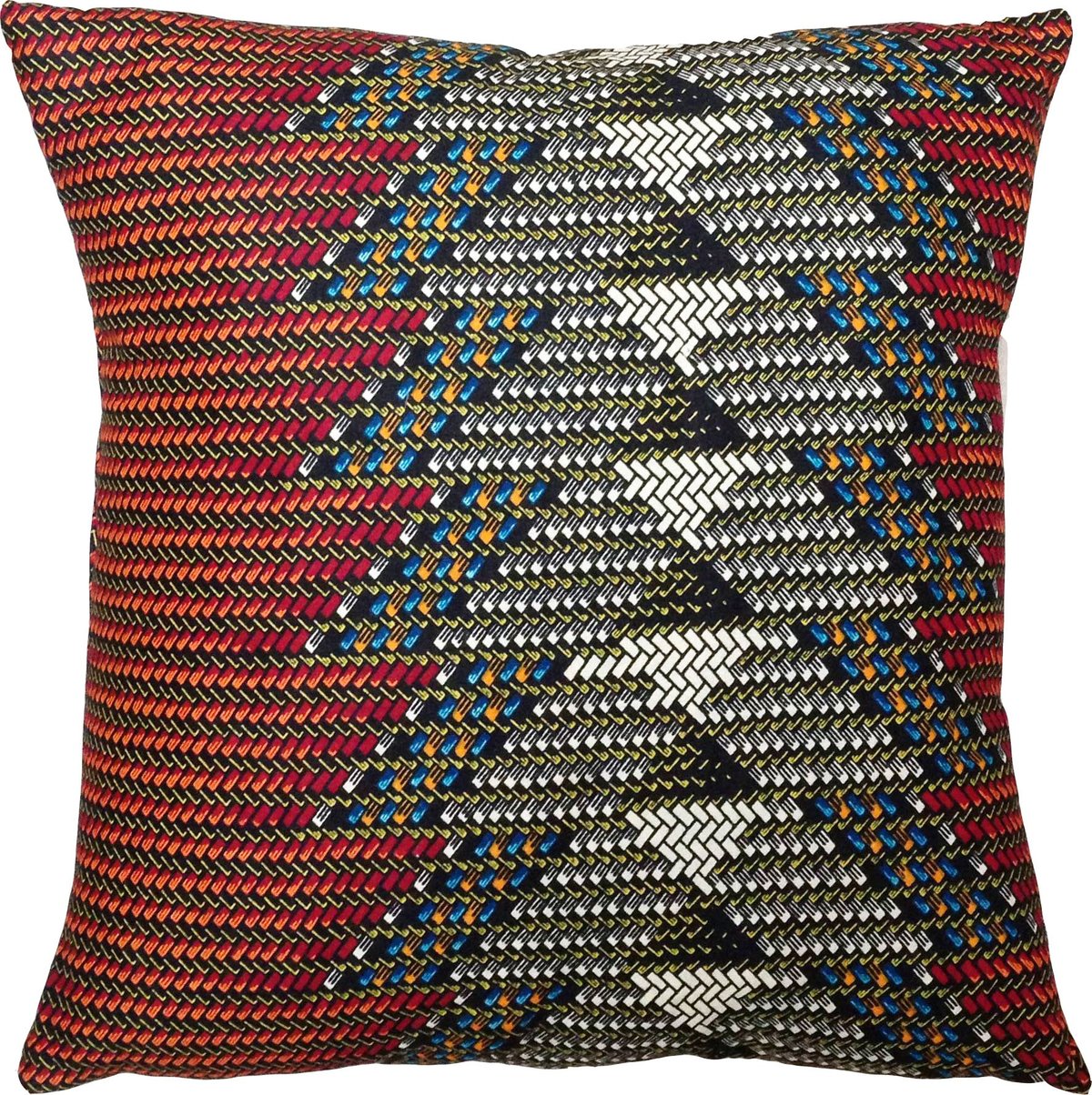 Image of CHEVRON African Wax Print Pillow Covers