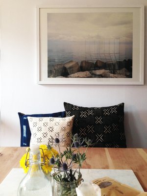 Image of INDIGO Mudcloth Pillow Covers