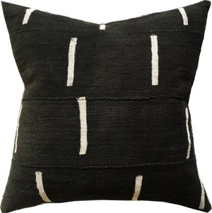 Image of Dash Mudcloth Pillow Cover