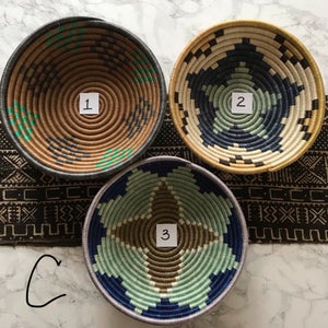Image of Summer Assortment Ekibbo African Baskets - Uganda